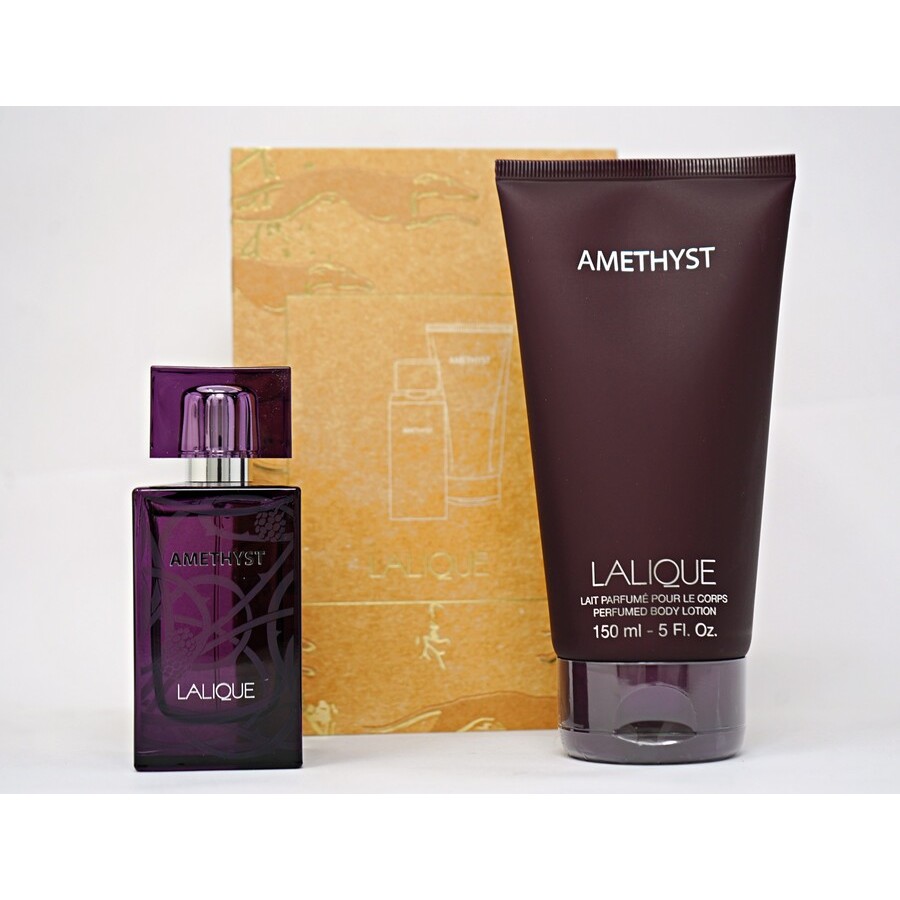 ラリック Lalique フロレアル アメジスト オパルセント フィギュリン 紫 Lalique Ladies Amethyst Gift Set Fragrances 7640171195186