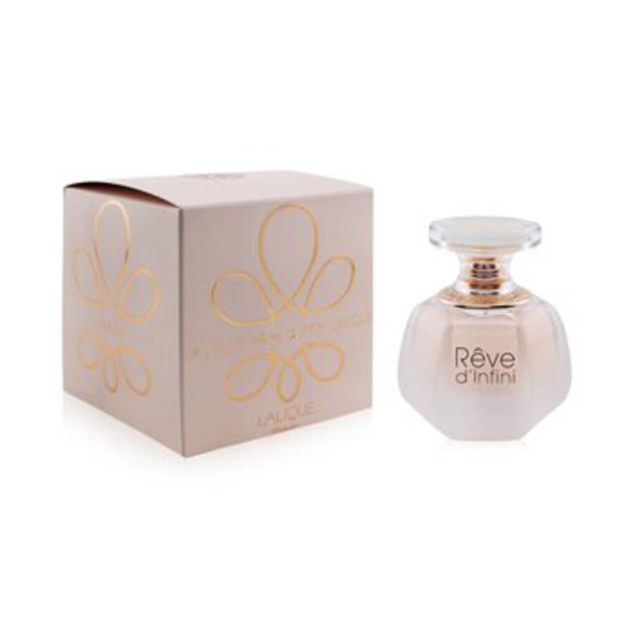 Lalique Ladies Reve D'infini Edp Spray 1.7 oz Fragrances 7640111502623 In Rose / Spring / White