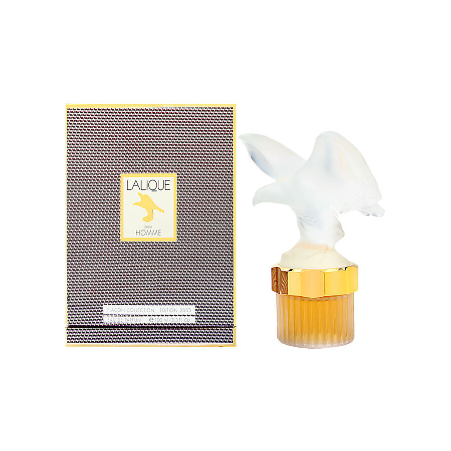 Lalique Men's Eagle Mascot Parfum Flacon Collection 2003 Edition Edp 3.4 oz Fragrances 3454960016750