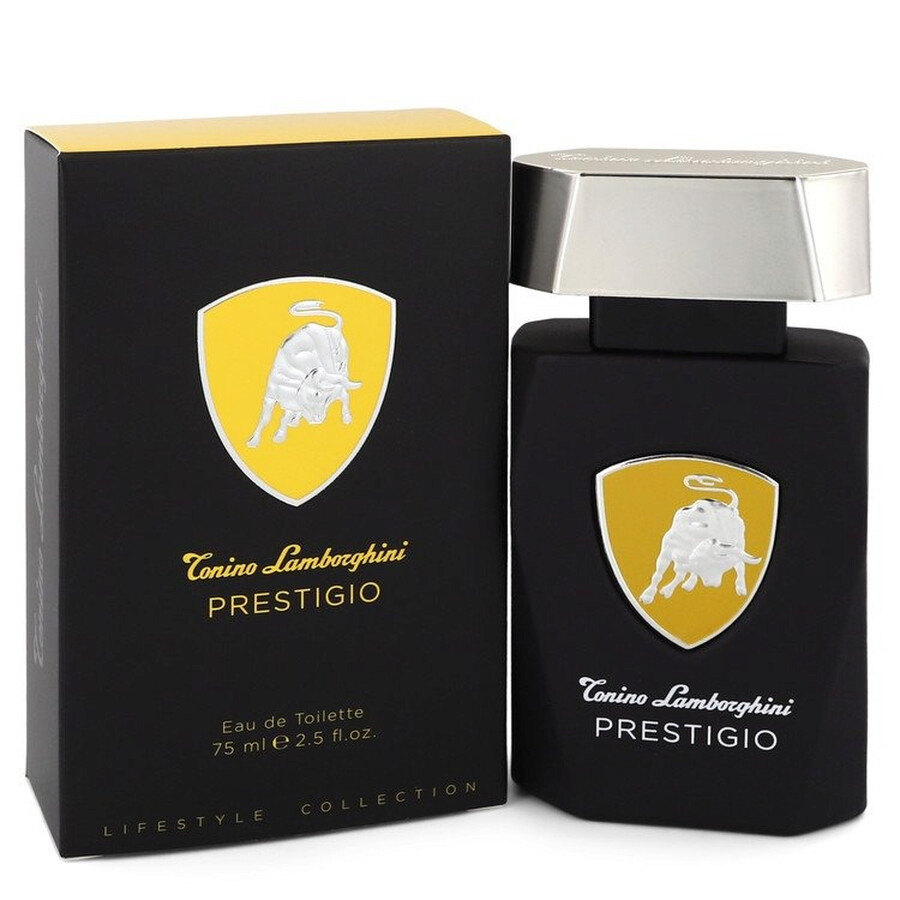 Shop Tonino Lamborghini Men's Prestigio Edt Spray 2.5 oz Fragrances 810876037013 In Orange