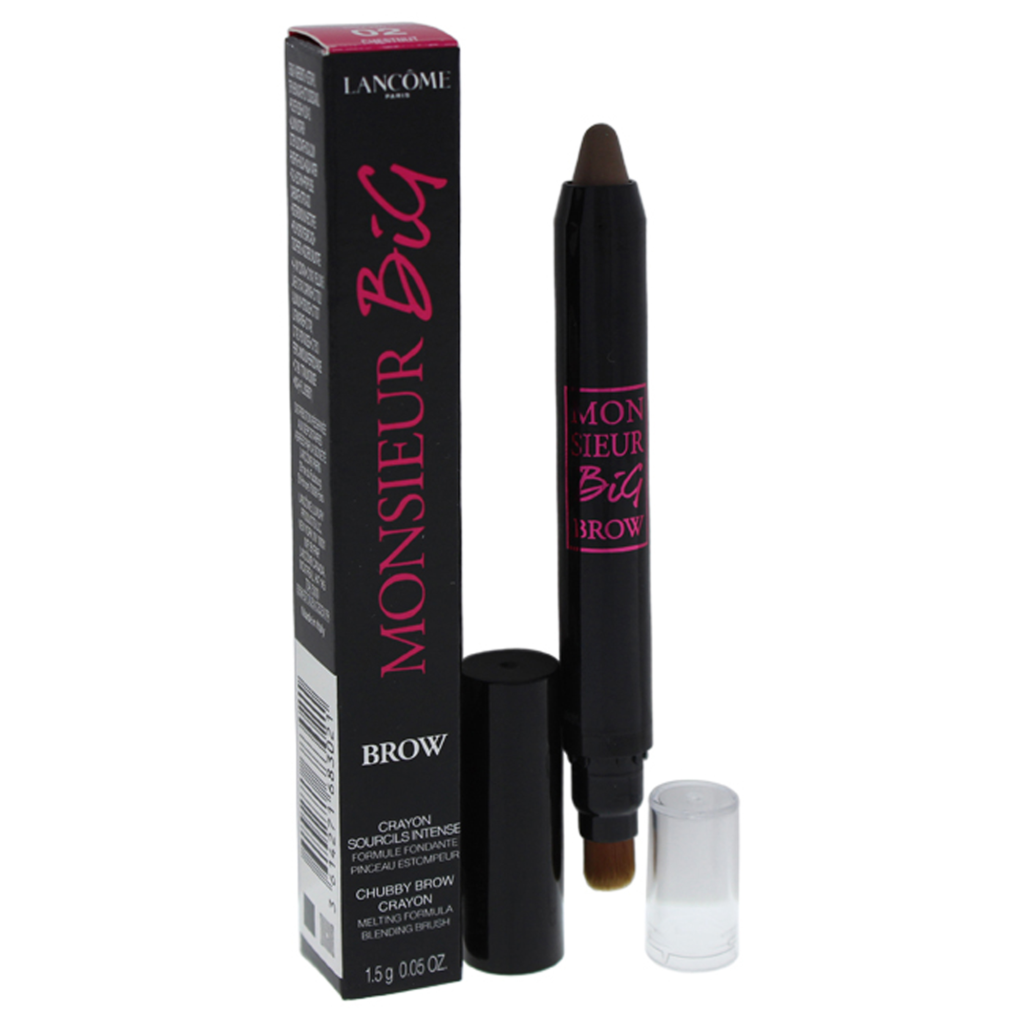 Lancôme Lancome Ladies Monsieur Big Brow - # 02 Chestnut Eyebrows 0.05 oz 3614271683021 In Brown
