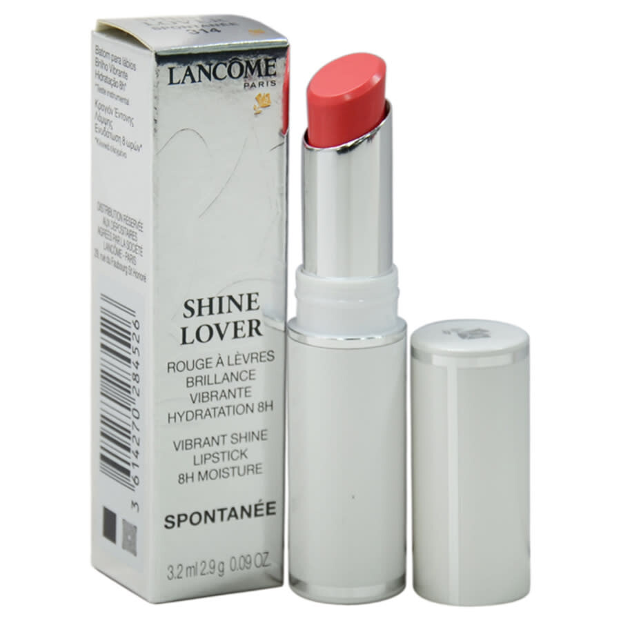 Lancôme Lancome / Shine Lover Vibrant Shine Lipstick(314) Spontanee 0.09 oz (3.2 Ml) In Red
