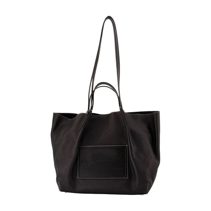 Lanvin Catch By Tote Bag  Black