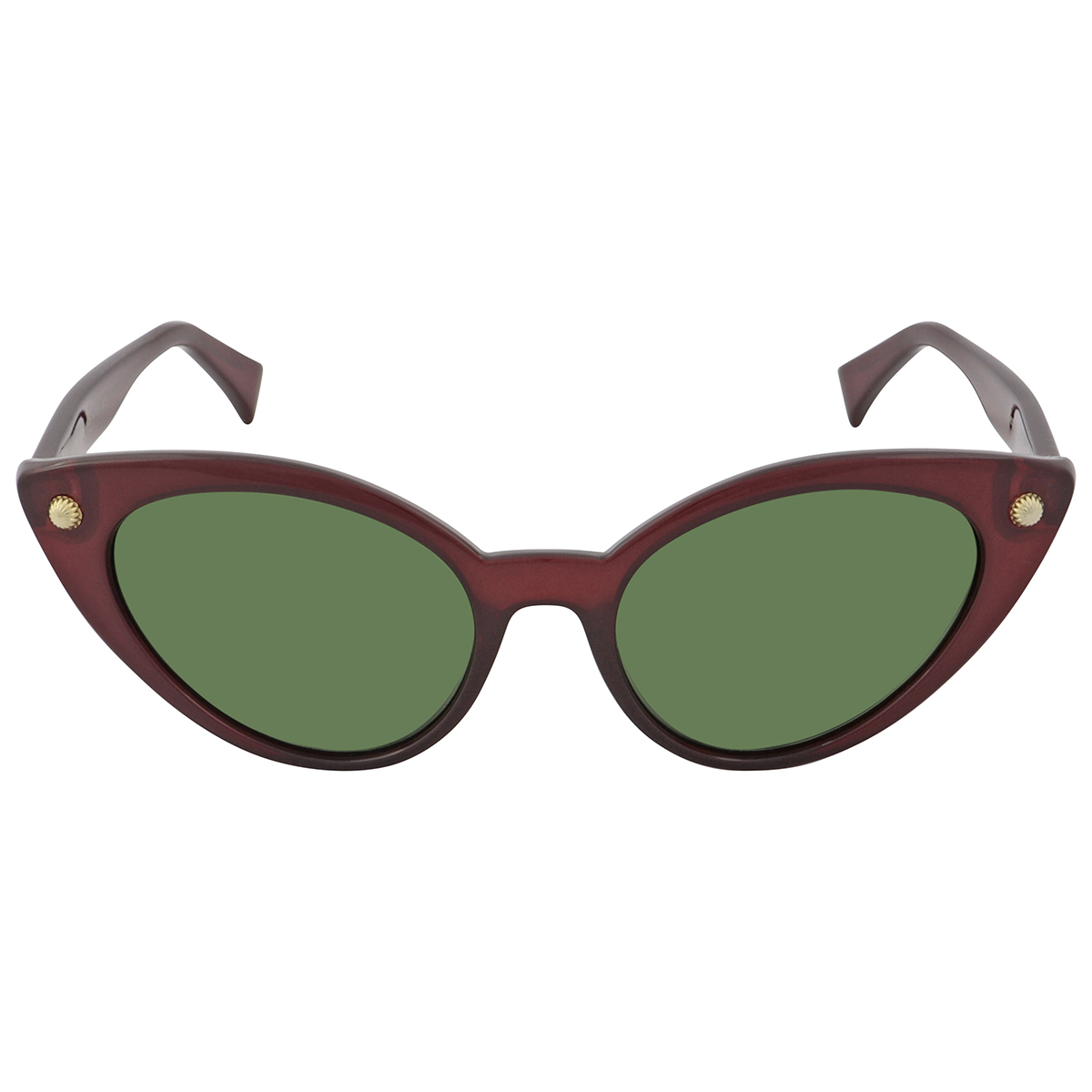 Lanvin Green Cat Eye Ladies Sunglasses LNV603S 603 53  display picture 3