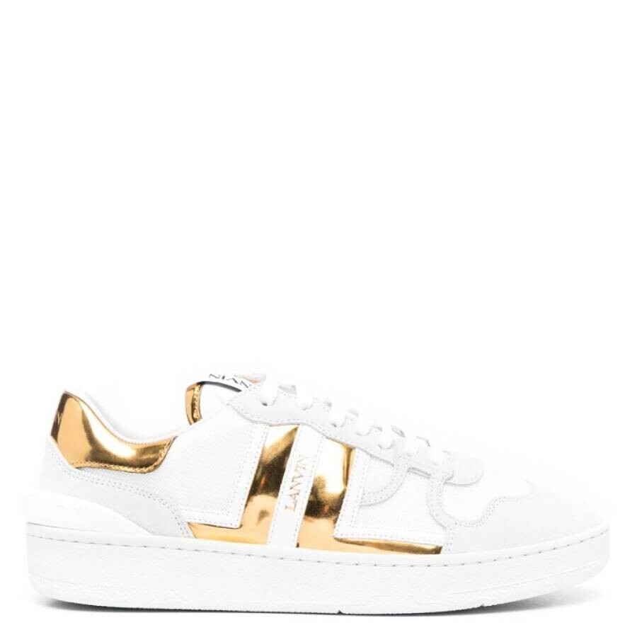 Lanvin Clay Low-top Sneakers In White