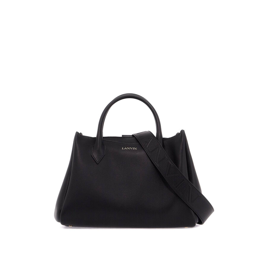 Lanvin Leather Bag In Black