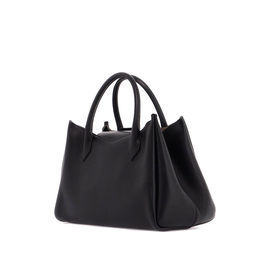 Lanvin Leather Bag In Black