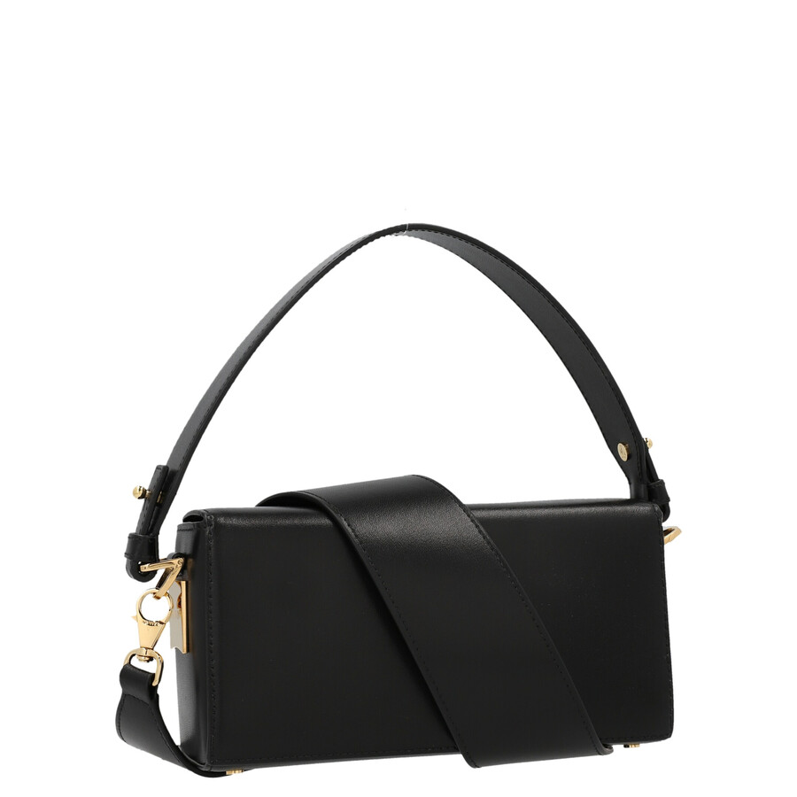 Lanvin Pencil Box Shoulder Bag In Black
