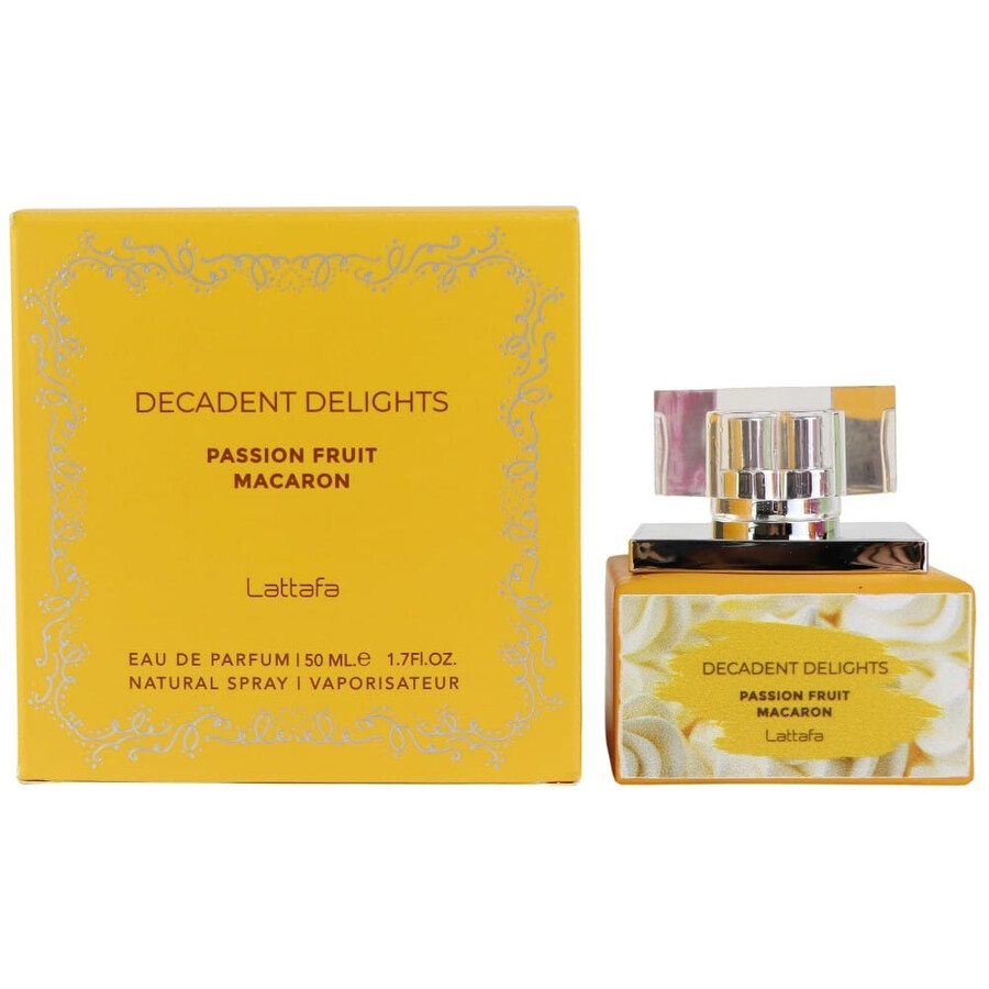 Lattafa Ladies Decadent Delights Passion Fruit Edp Spray 1.7 oz Fragrances 6290362348191 In Yellow