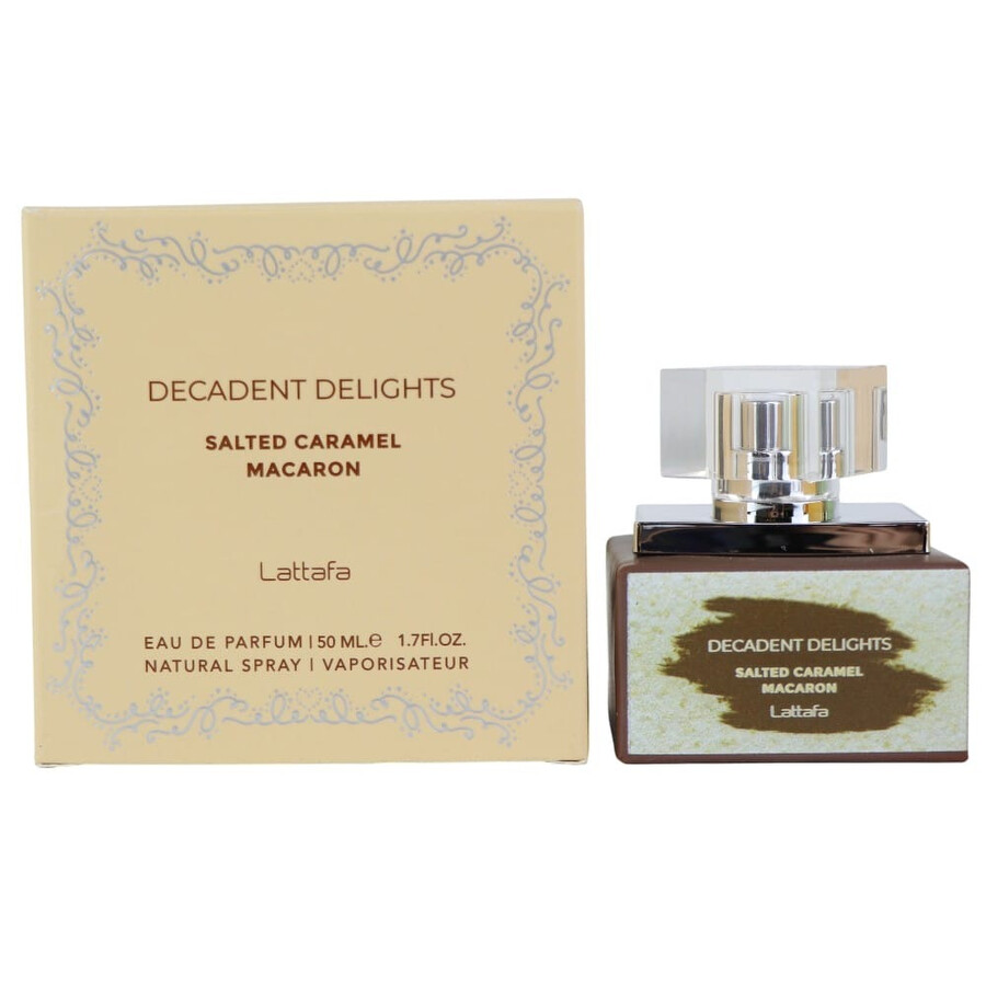 Lattafa Ladies Decadent Delights Salted Caramel Edp Spray 1.7 oz Fragrances 6290362348221 In Multi