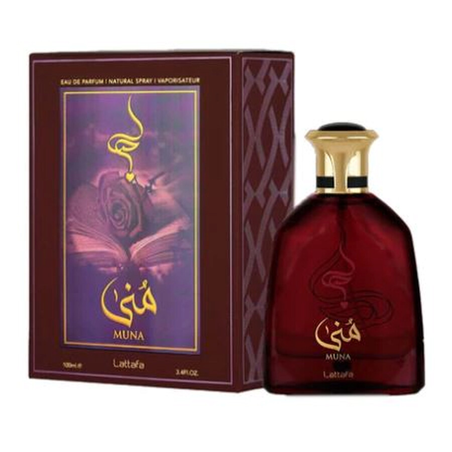 Lattafa Ladies Muna Edp Spray 3.4 oz Fragrances 6291108737910