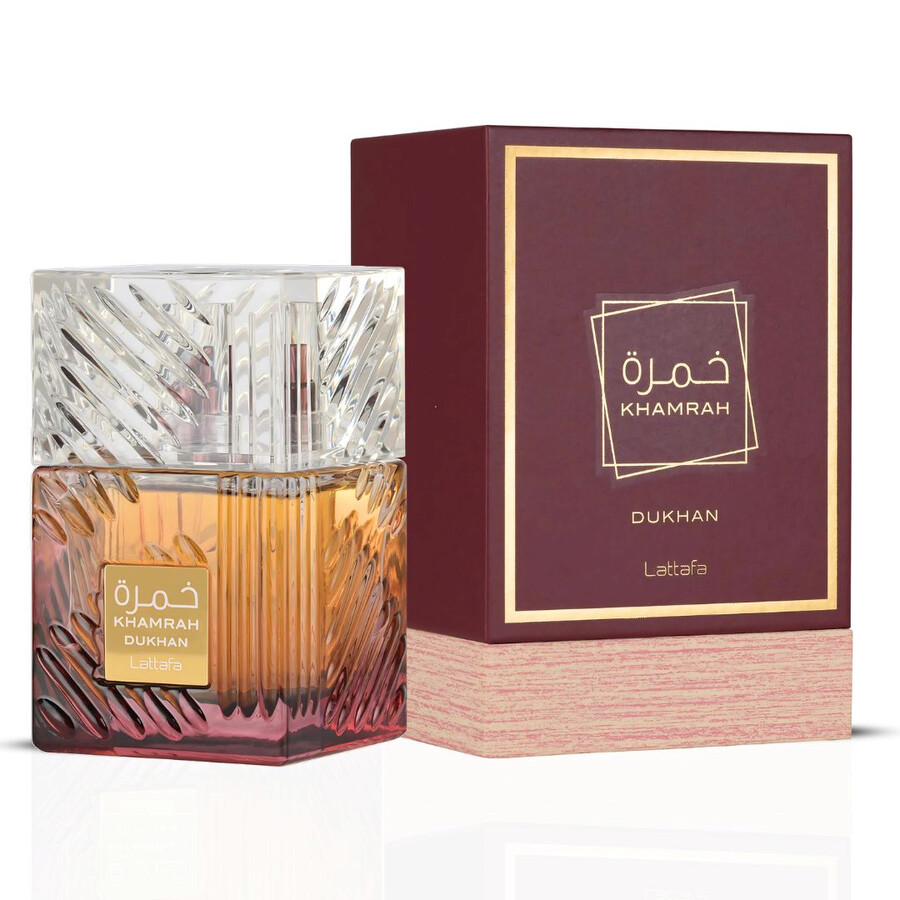 Lattafa Men's Khamrah Dukhan Edp Spray 3.4 oz Fragrances 6290362342373
