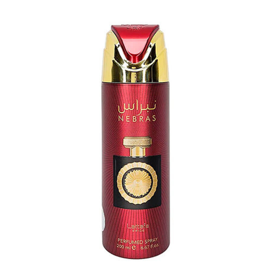 Lattafa Men's Nebras Body Spray 6.7 oz Fragrances 6290362341567