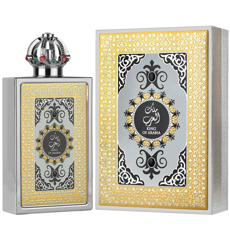 Lattafa Men's Pride King Of Arabia Edp Spray 3.4 oz Fragrances 6290362346104
