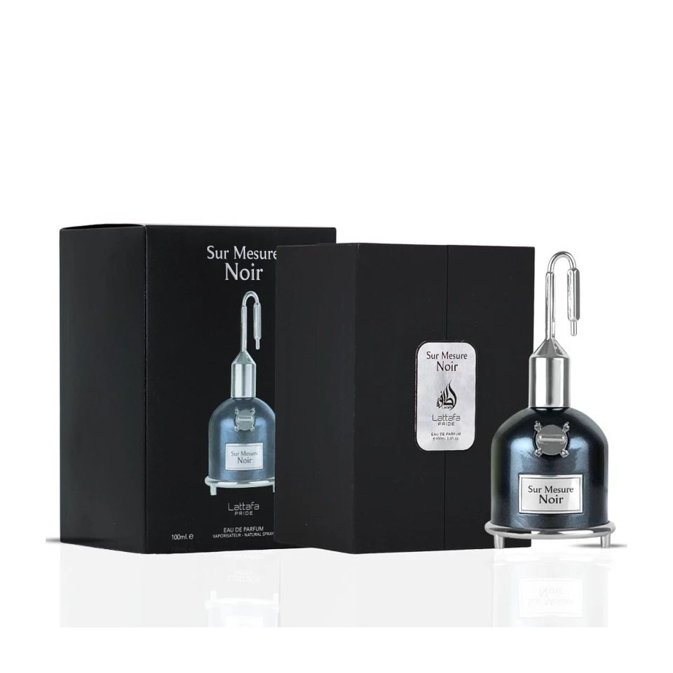 Lattafa Men's Pride Sur Mesure Noir EDP 3.4 oz Fragrances