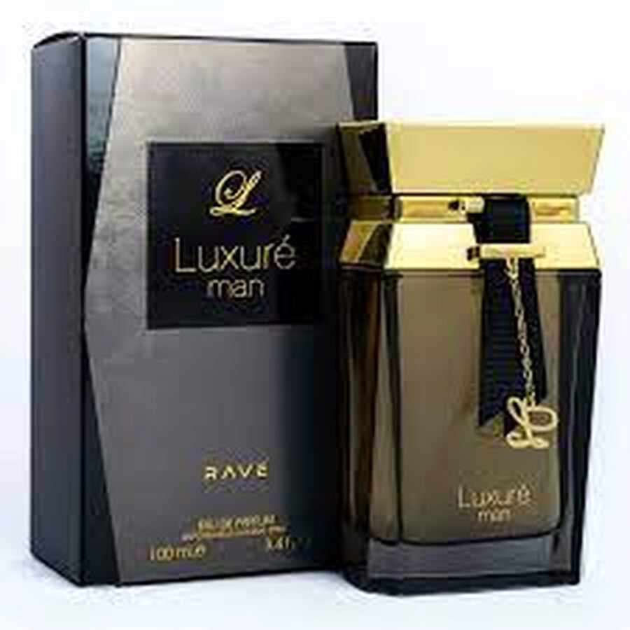 Lattafa Men's Rave Luxure Edp Spray 3.4 oz Fragrances 6291106068481