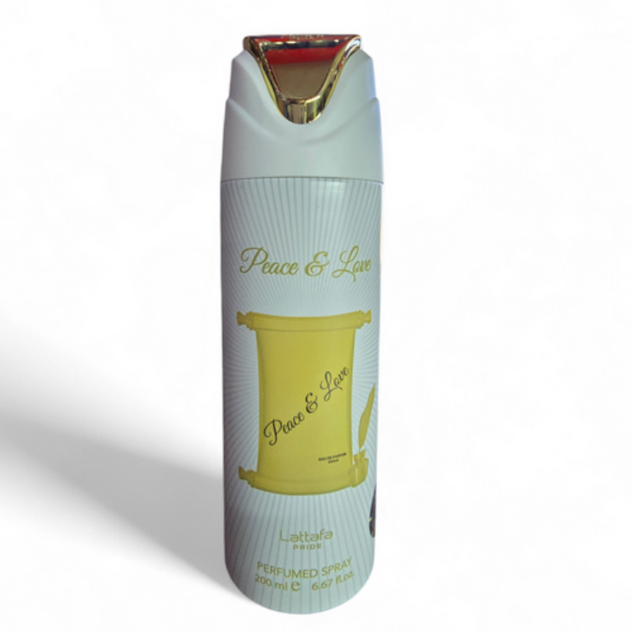 Lattafa Peace & Love Deodorant Body Spray Spray 6.7 oz Bath & Body
