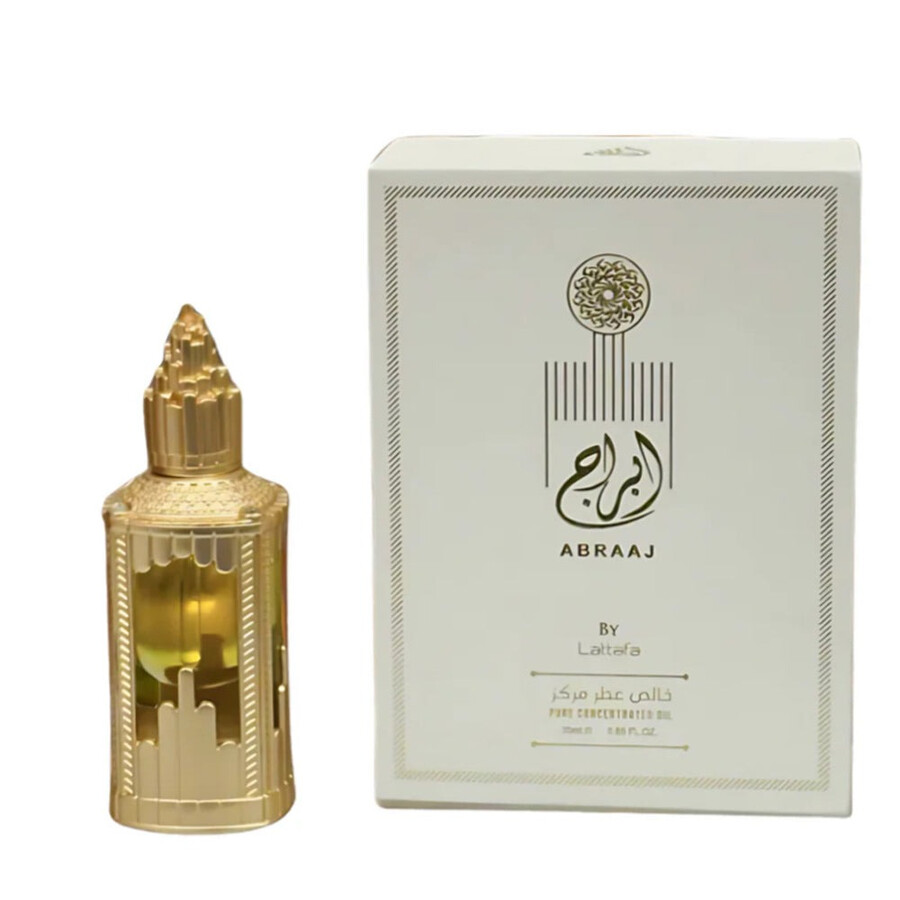 Lattafa Unisex Abraaj Perfume Oil 0.67 oz Fragrances 6290360599632 In Transparent