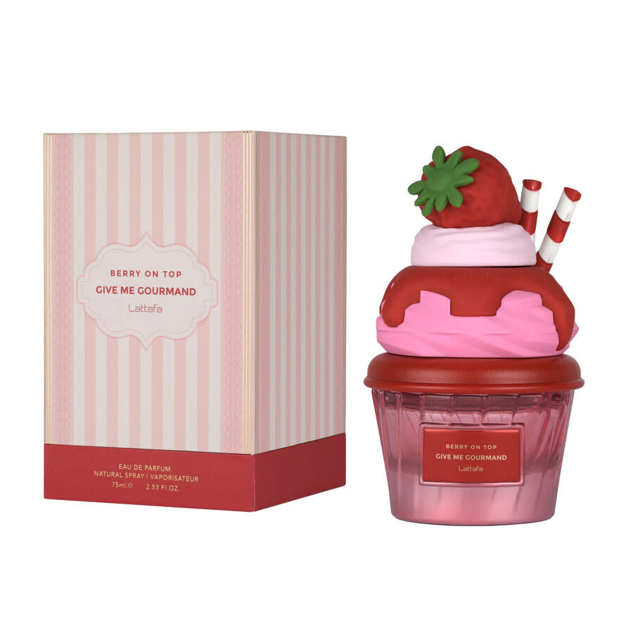 Lattafa Unisex Give Me Gourmand Berry On Top Edp Spray 2.53 oz Fragrances 6290362349693