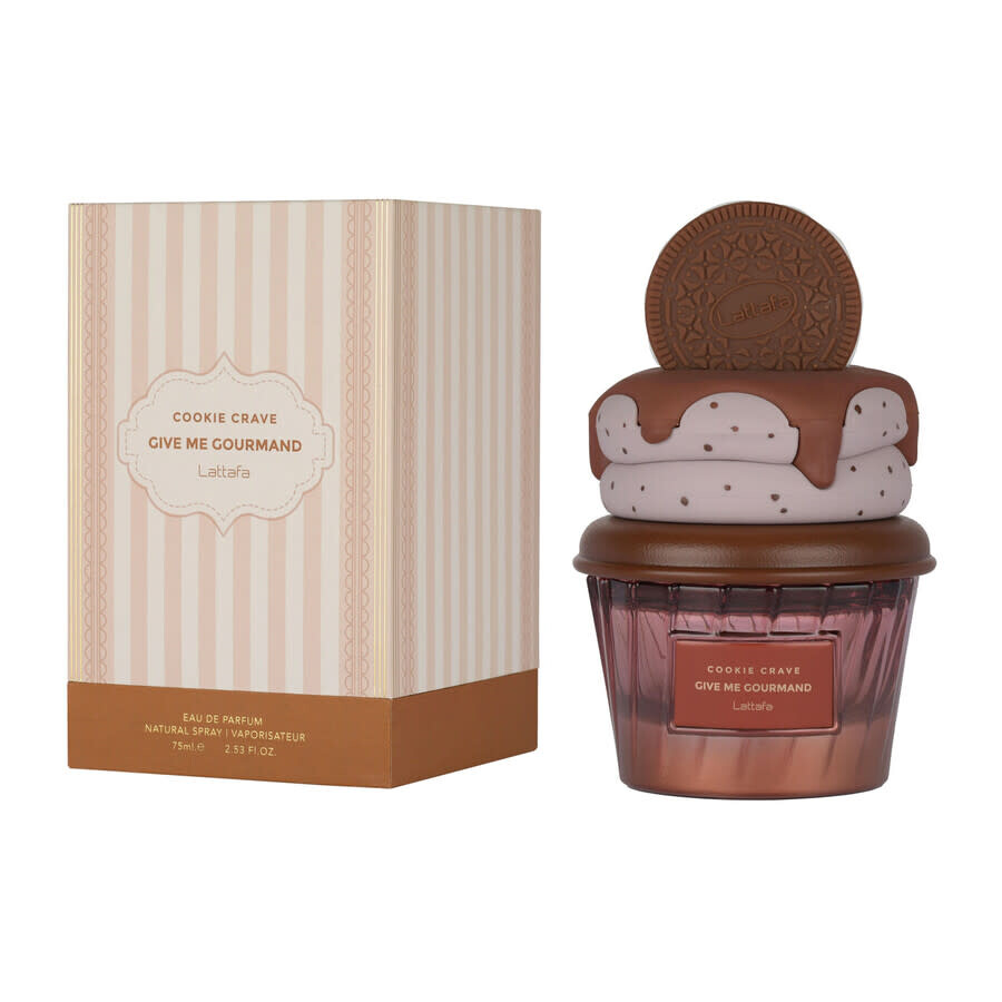 Lattafa Unisex Give Me Gourmand Cookie Crave Edp Spray 2.53 oz Fragrances 6290362349662