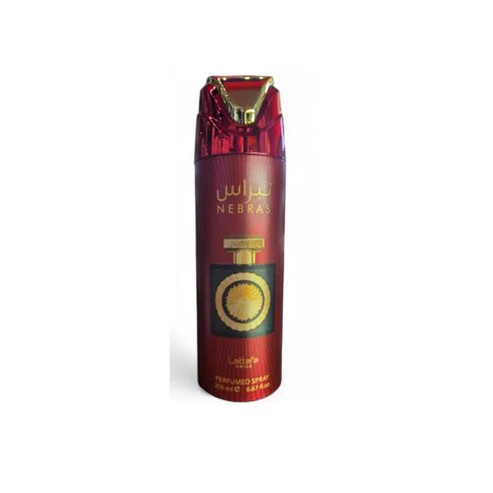 Lattafa Unisex Pride Nebras Deodorant Spray 6.7 oz Fragrances 6298043161350 In Transparent