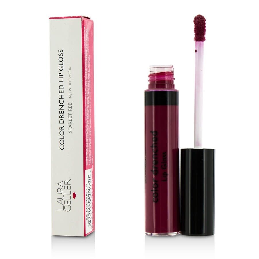 Laura Geller Ladies Color Drenched Lip Gloss 0.3 oz Berry Crush Makeup 849154002382 In Red