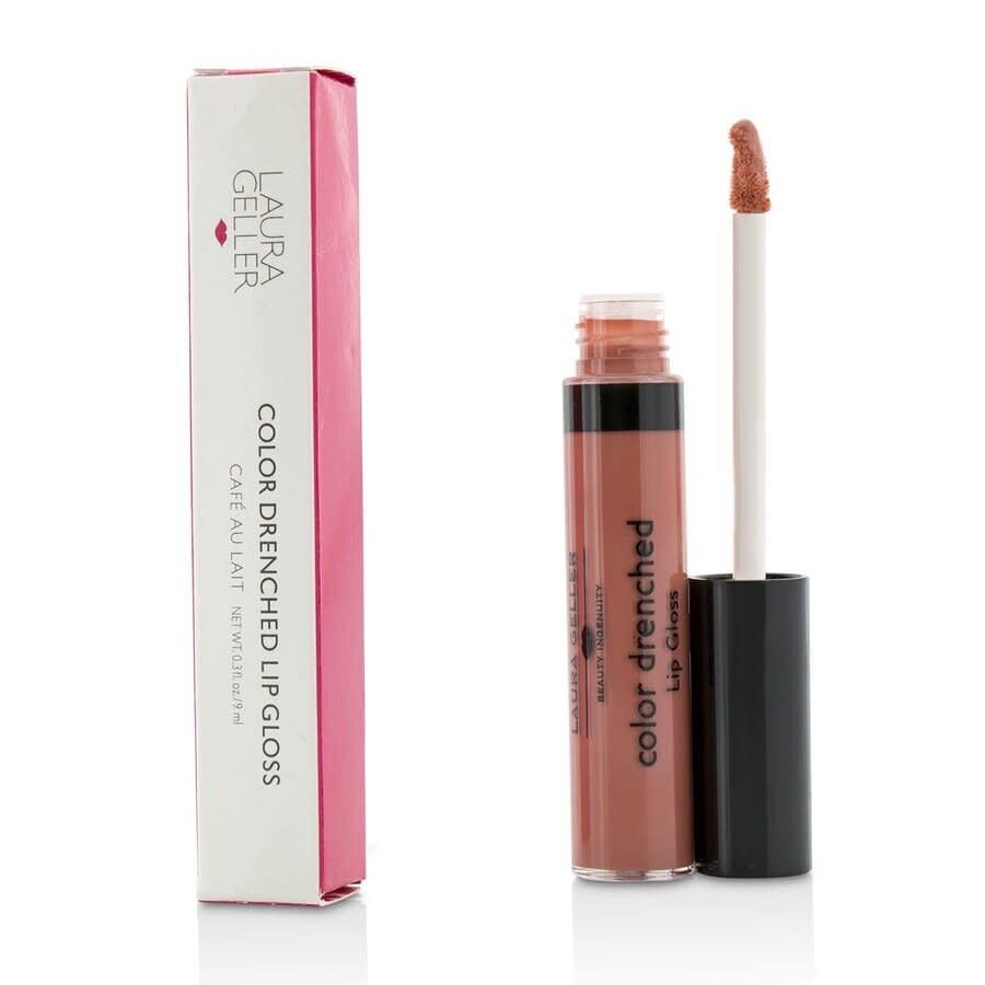 Laura Geller Ladies Color Drenched Lip Gloss 0.3 oz Cafe Au Lait Makeup 849154010073