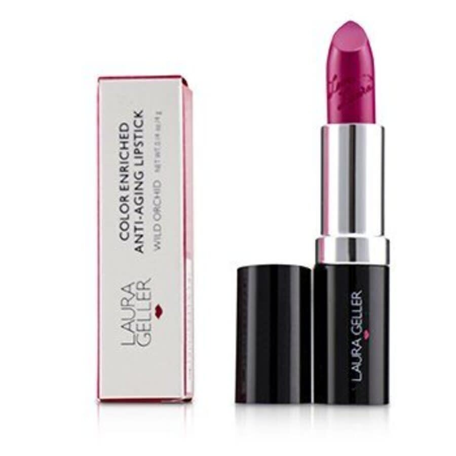 Laura Geller Ladies Color Enriched Anti Aging Lipstick Stick 1 oz Wild Orchid Makeup 849154000944 In Purple