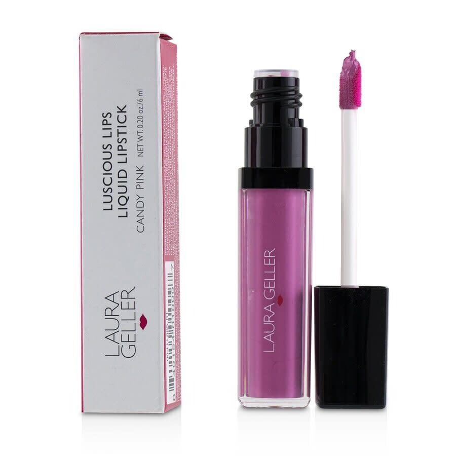 Laura Geller Ladies Luscious Lips Liquid Lipstick Liquid 1 oz Candy Pink Makeup 849154010097