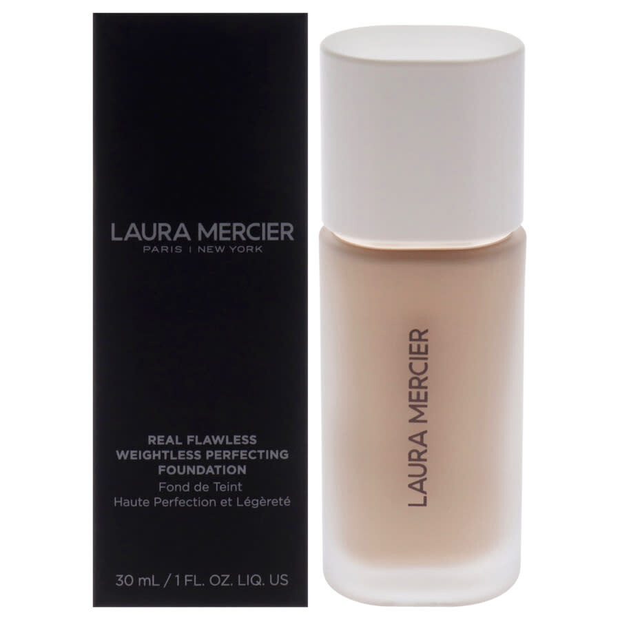 Laura Mercier Ladies Real Flawless Weightless Perfecting Foundation 1 oz 3c2 Toffee Makeup 194250010 In Transparent