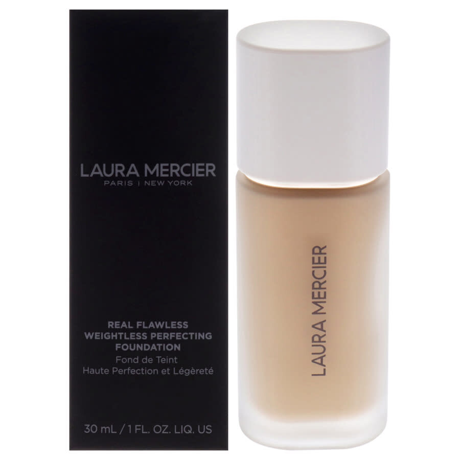 Laura Mercier Ladies Real Flawless Weightless Perfecting Foundation 1 oz 3n1 Buff Makeup 19425001061 In Transparent