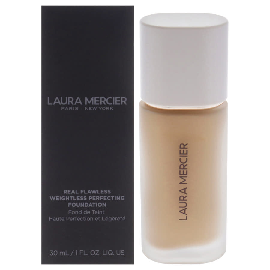 Laura Mercier Ladies Real Flawless Weightless Perfecting Foundation 1 oz 3w0 Sandstone Makeup 194250 In Transparent