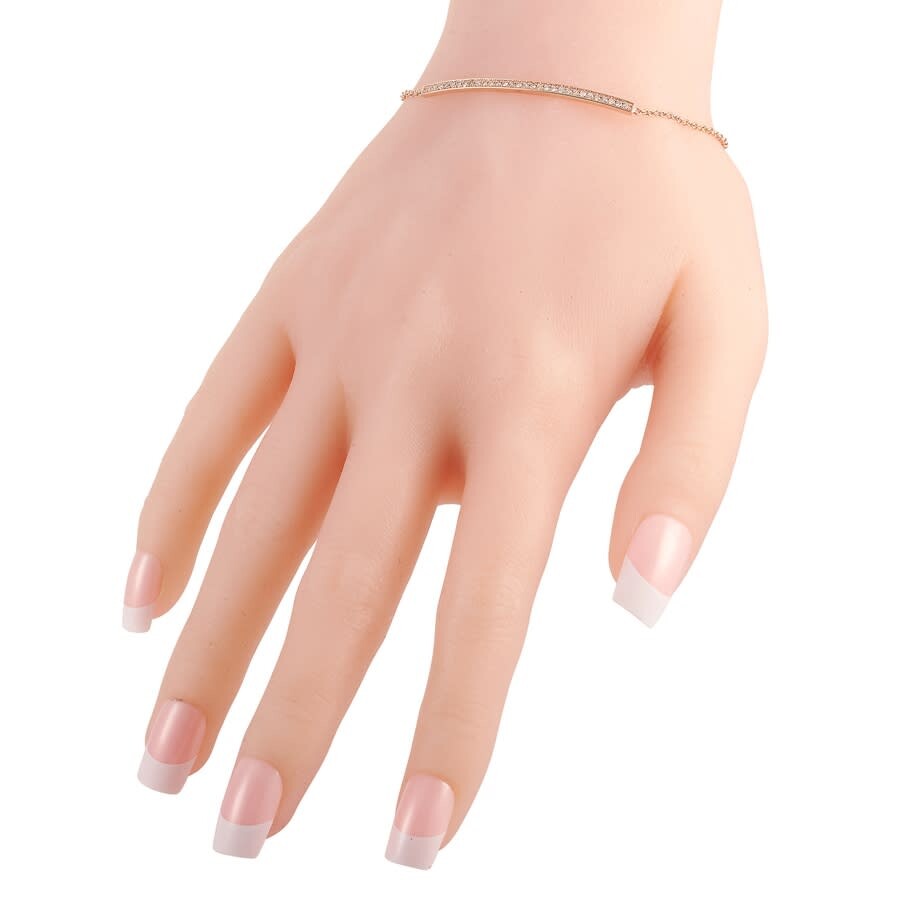 Lb Exclusive 14k Rose Gold 0.25 Ct Diamond Bracelet In Multi-color