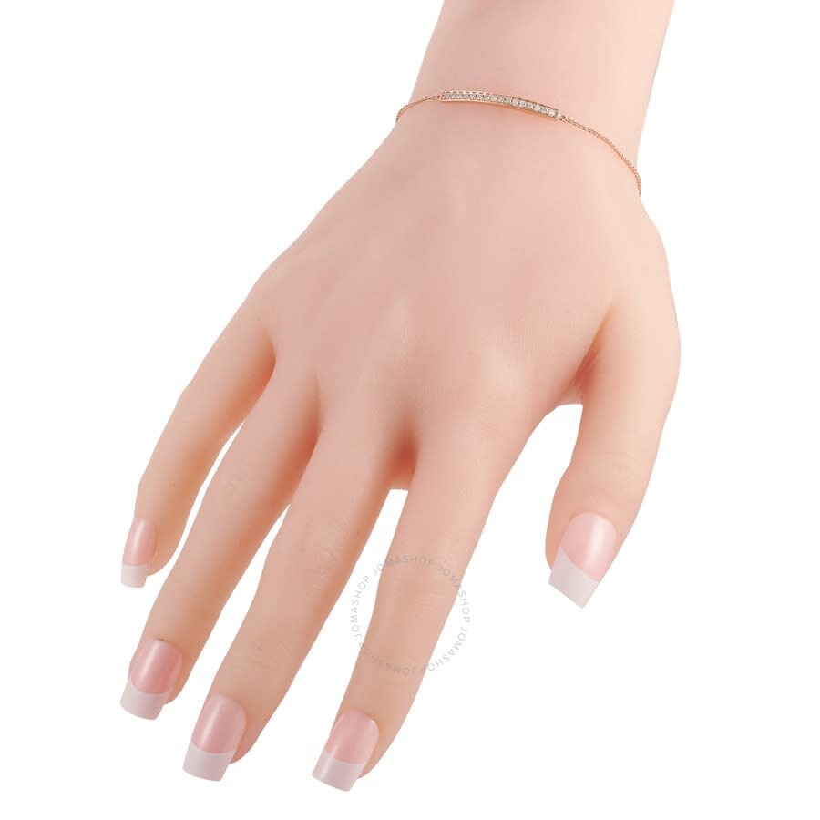 Lb Exclusive 14k Rose Gold 0.25 Ct Diamond Bracelet In Multi-color