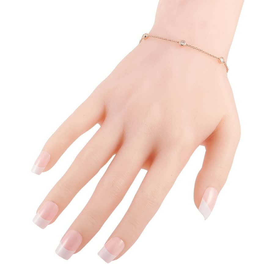 Lb Exclusive 14k Rose Gold 0.50 Ct Diamond Bracelet In Multi-color