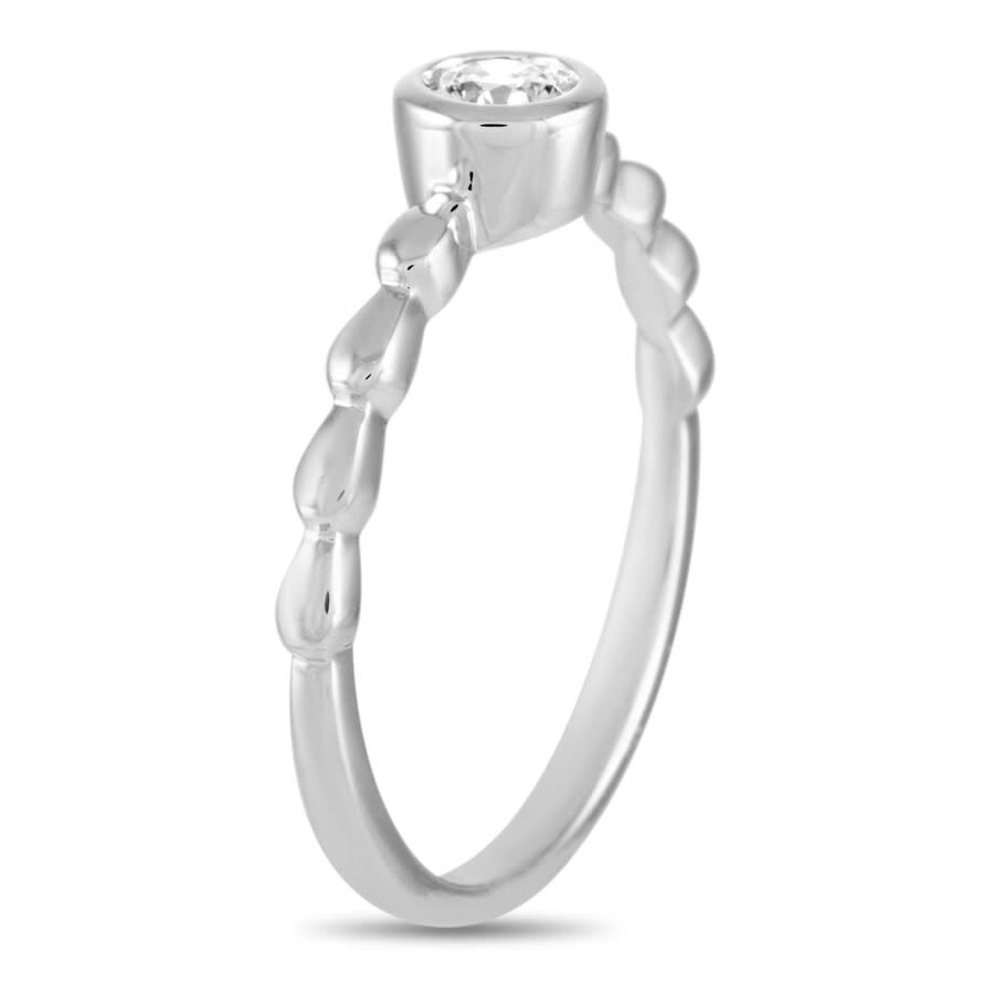 Lb Exclusive 14k White Gold 0.25 Ct Diamond Ring