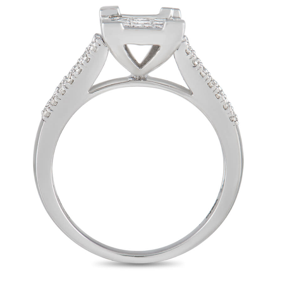 Lb Exclusive 14k White Gold 1.00 Ct Diamond Ring
