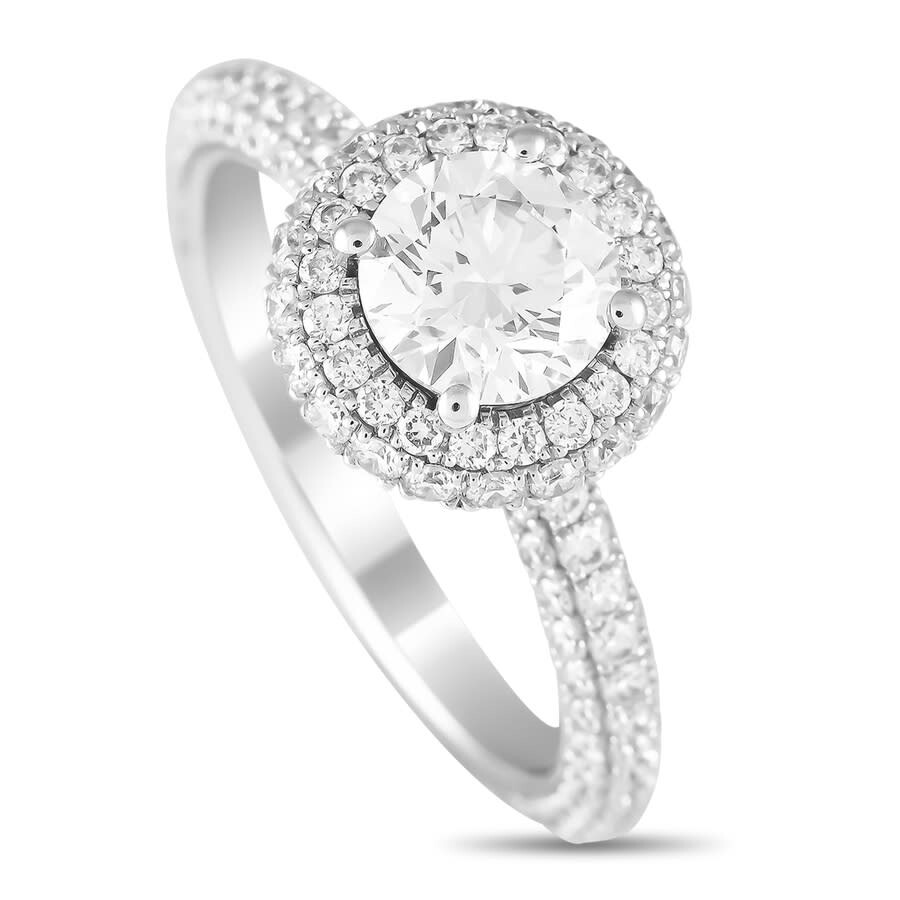 Lb Exclusive 14k White Gold 2.13ct Lab Grown Diamond Ring Mf07 111324