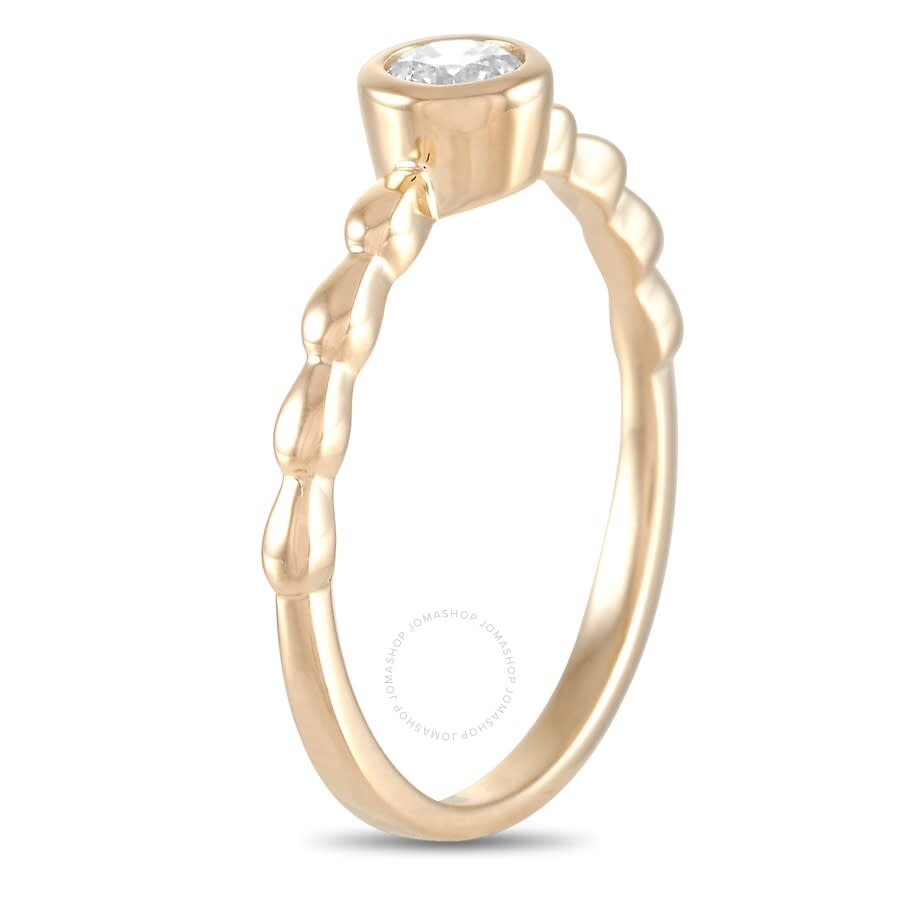 Lb Exclusive 14k Yellow Gold 0.25 Ct Diamond Ring In Multi-color