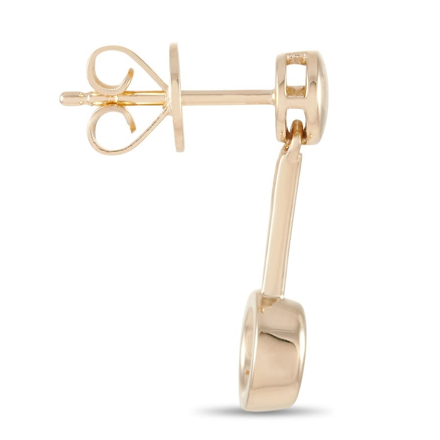 Lb Exclusive 14k Yellow Gold 0.58 Ct Diamond Earrings In Multi-color
