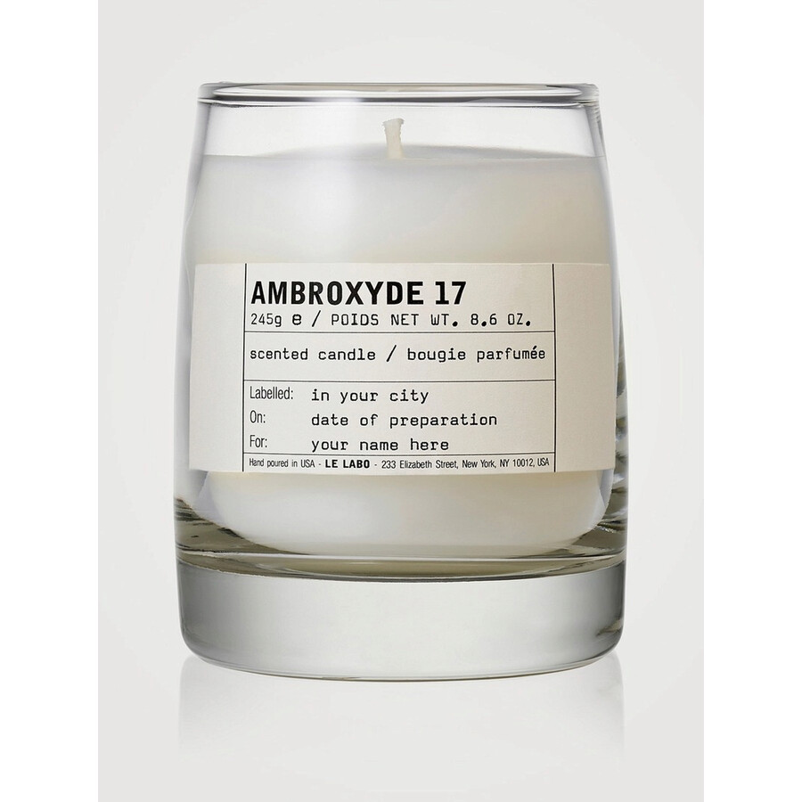 LELABO AMBROXYDE 17 キャンドル ANOTHER X LE LABO | Special Edition Classic Candle | Le Labo