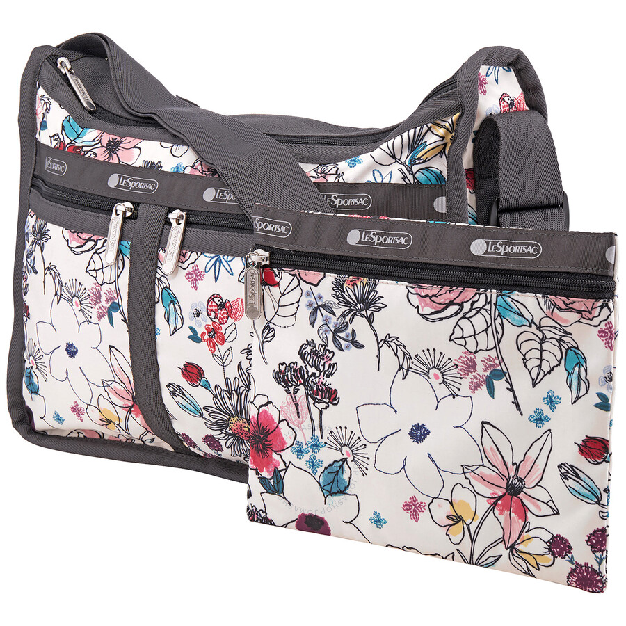 Le Sportsac Deluxe Everyday Shoulder Bag 7507K468 191391034443 Handbags, LeSportsac