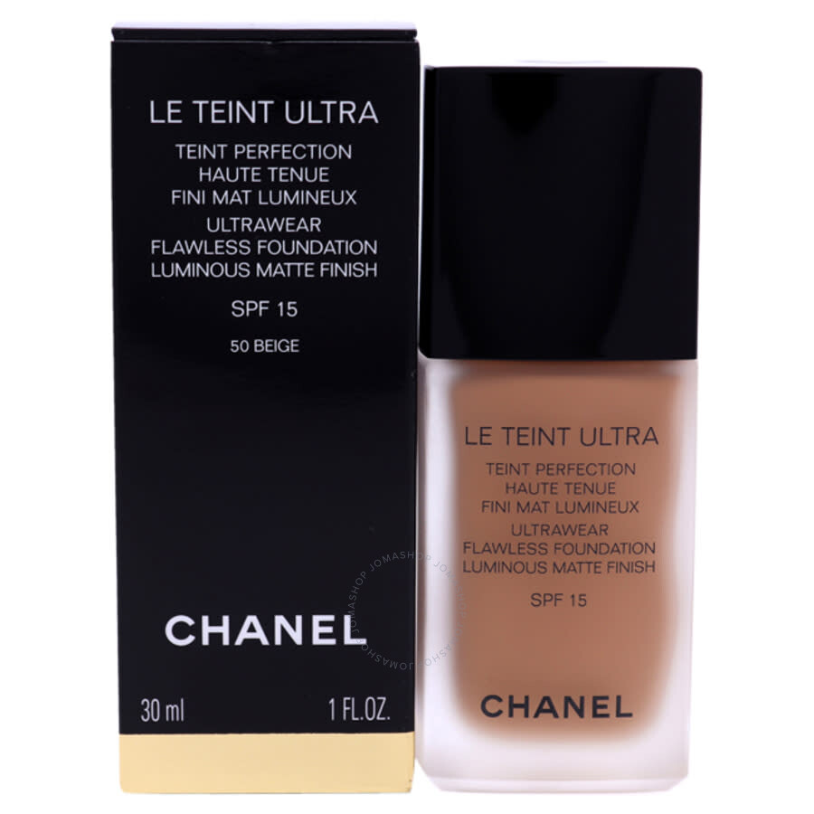 Chanel Le Teint Ultra Ultrawear Flawless Foundation SPF 15 - 60 Beige by  Chanel for Women - 1 oz Foundation 3145891458602 - Jomashop