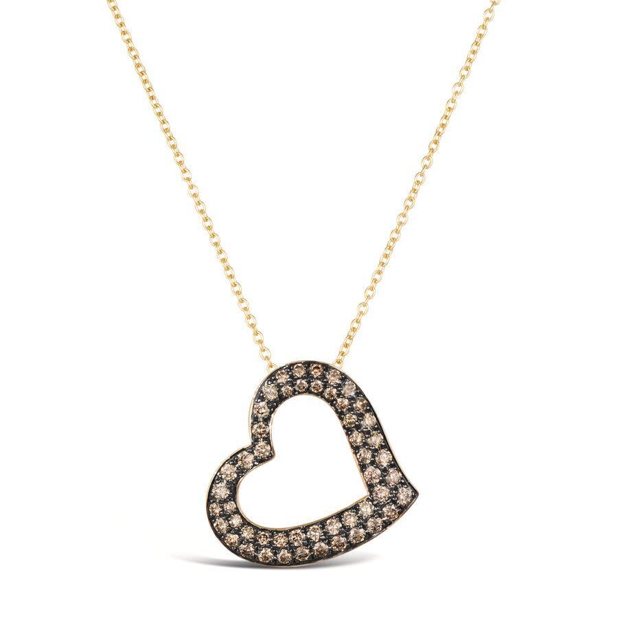 Le Vian Ladies Chocolatier Necklaces Set In 14k Honey Gold In Yellow