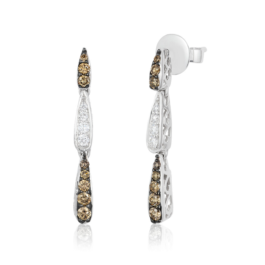 Le Vian Chocolatier Earrings Chocolate Diamonds In Brown