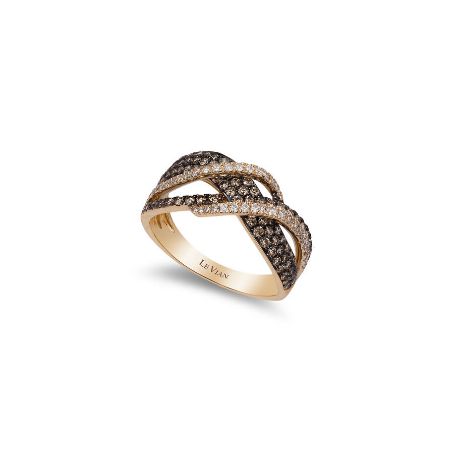 Le Vian Chocolatier Ring Chocolate Diamonds In Yellow