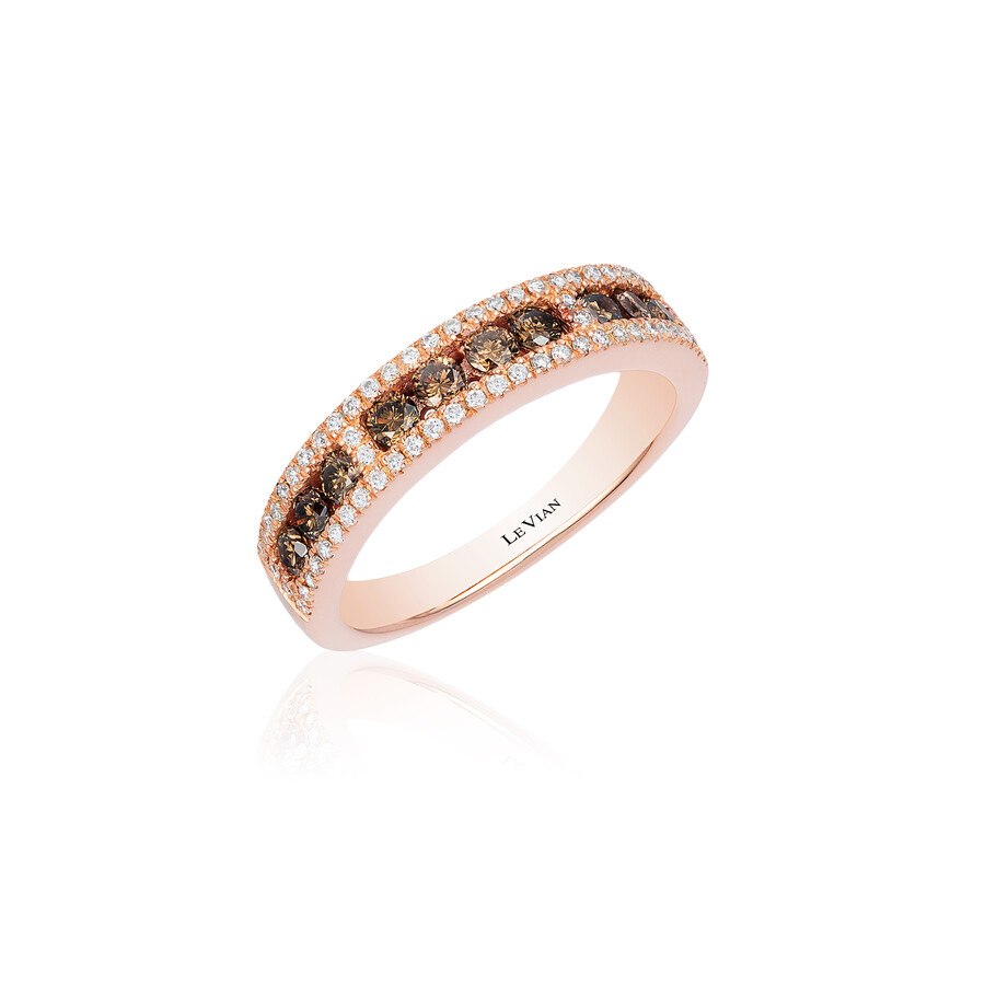 Le Vian Chocolatier Ring Chocolate Diamonds In Pink
