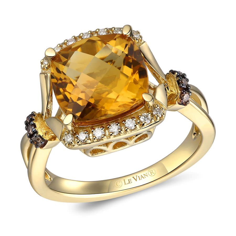 Le Vian Ladies Balance Cocktail Rings set in 14K Honey Gold TRTV