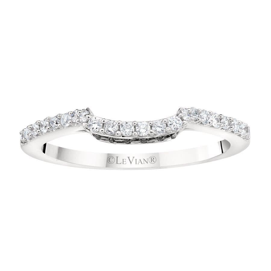 Le Vian Ladies Bridal Rings Set In 14k Vanilla Gold In White