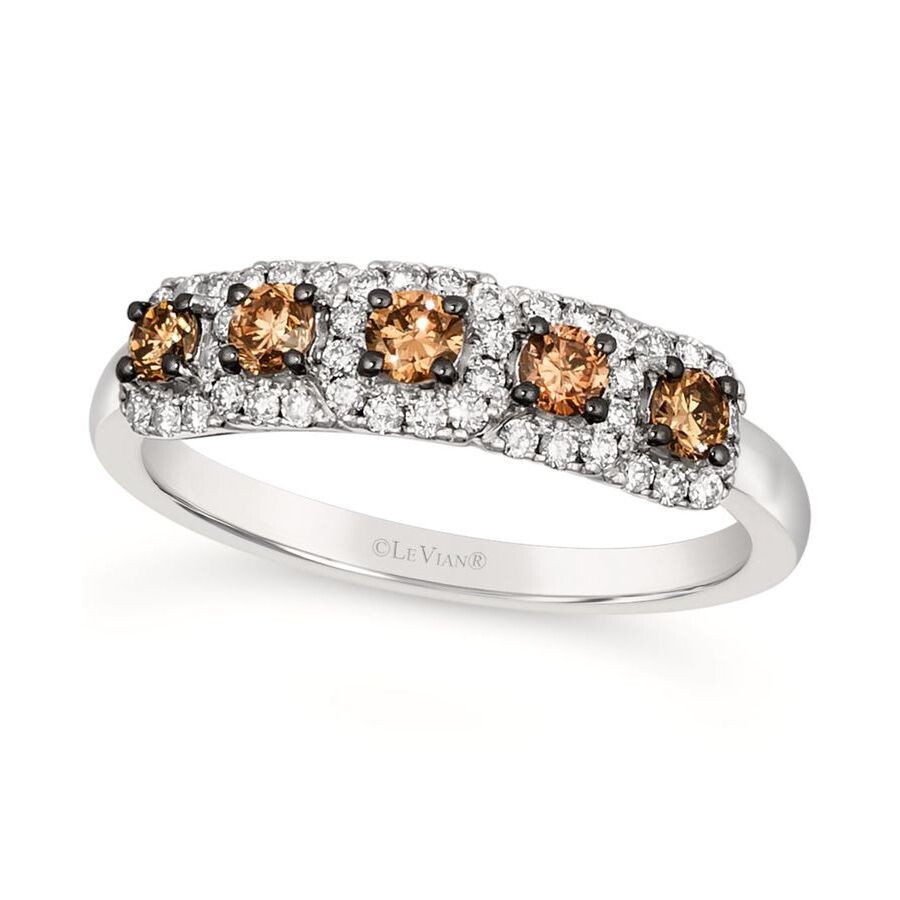Le Vian Ladies Chocolate Diamonds Rings set in 14K Vanilla Gold R6712DB